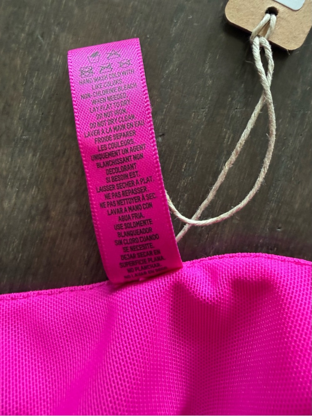 SKIMS NWT Disco Fuchsia Zip Front Long Sleeve Bodysuit Womens Size S - Picture 11 of 13